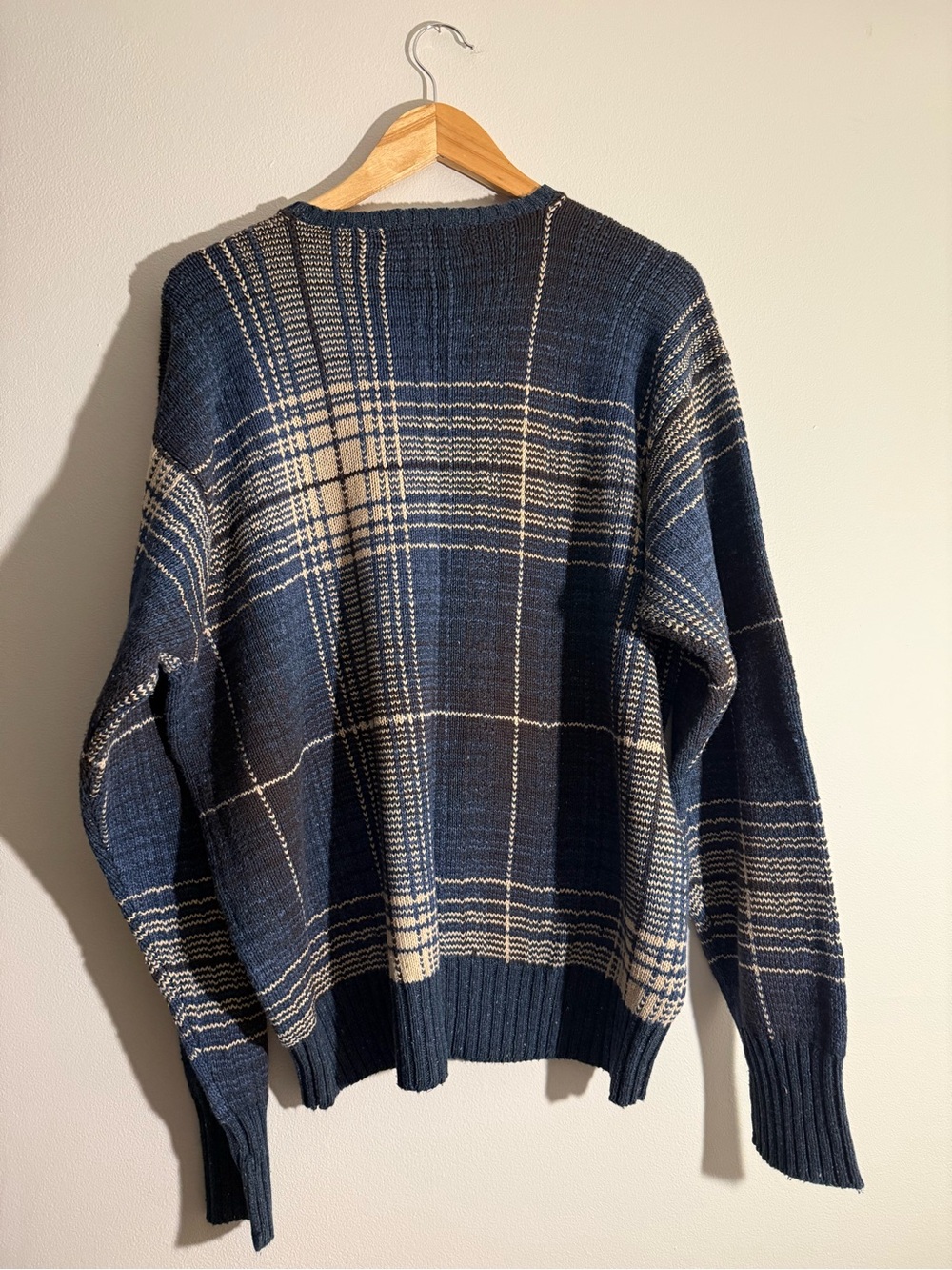 Vintage 1990s Polo by Ralph Lauren Plaid Sweater - Picture 4 of 8